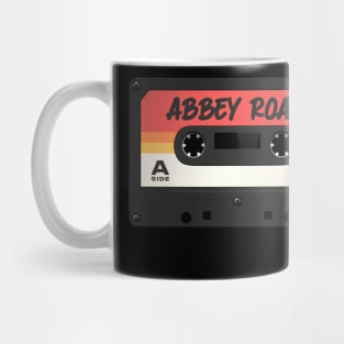 Abbey Road Handwritten on Cassette Mug